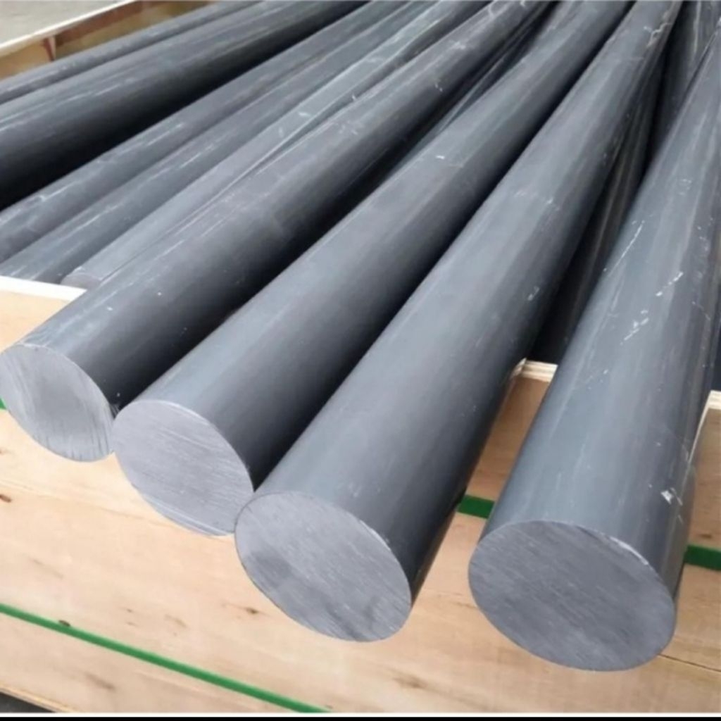 PVC Rod Grey / PVC Batangan Abu Abu 80mm x 100cm