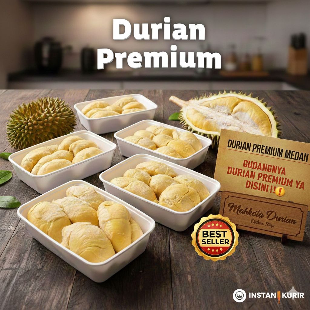 DURIAN KUPAS SUPREM/durian kupas super premium/durian kupas pilihan