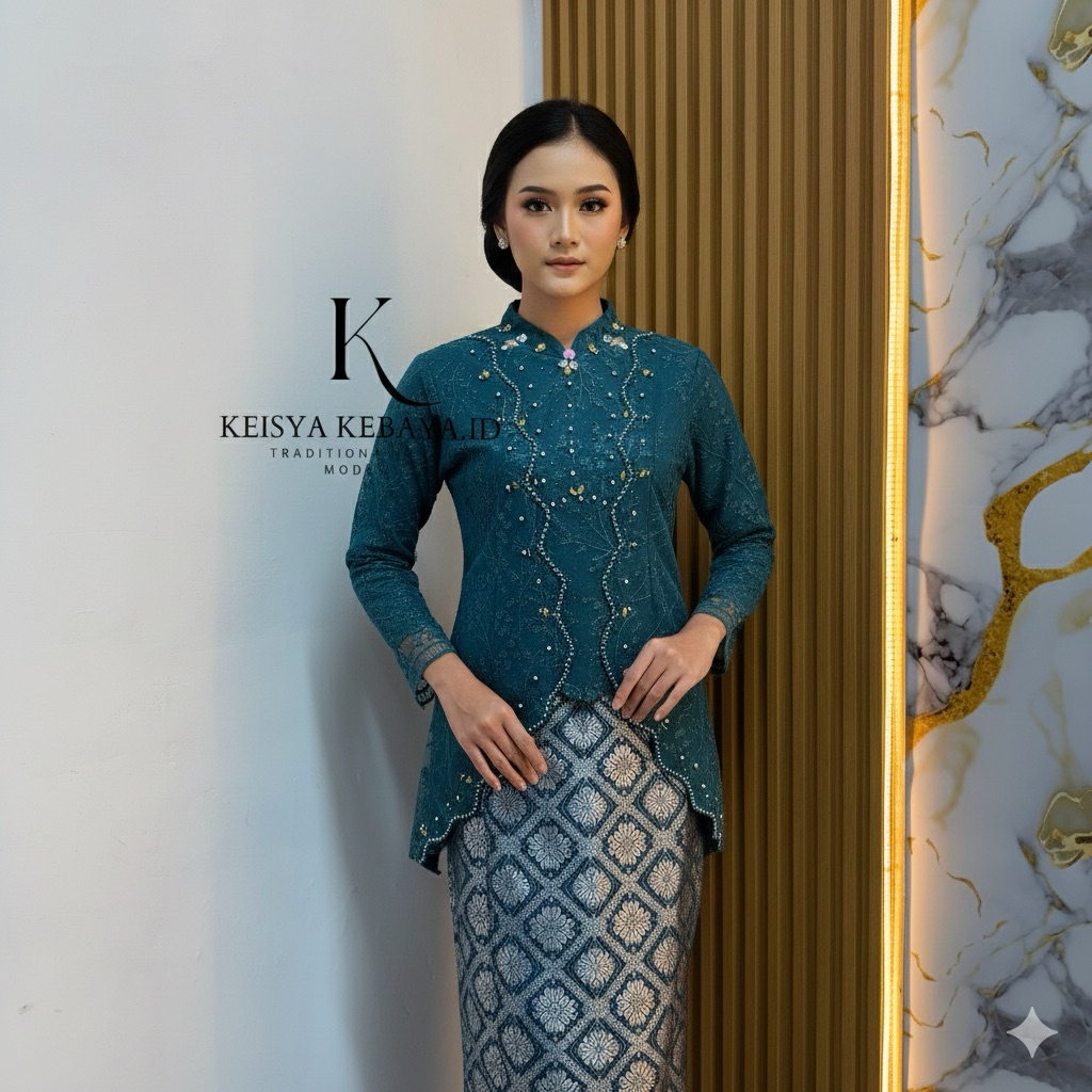 Kebaya Modern payet model terbaru/kebaya wisuda/kebaya kondangan