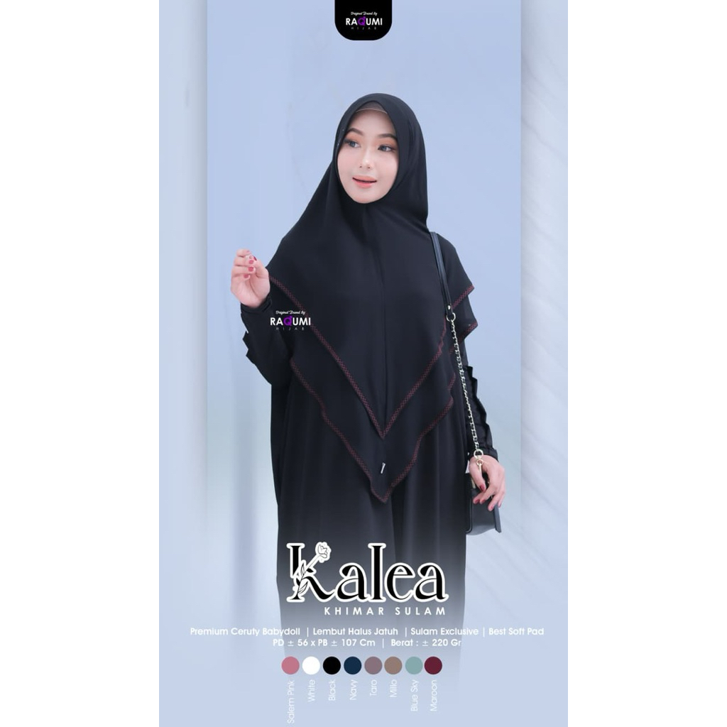 Khimar Sulam Kalea Khimar Sulam premium ORI by Raqumi Hijab