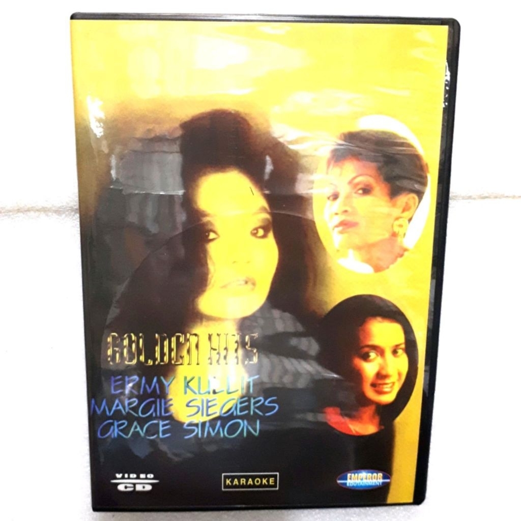 VCD KARAOKE HOLDEN HITS ERMY KULLIT MERGIE SINGERS GRACE SIMON