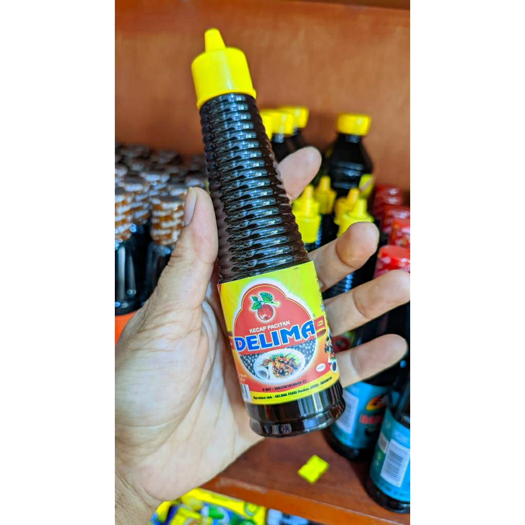 Kecap Delima Kecap Manis Hitam Pekat Kemasan 140ml