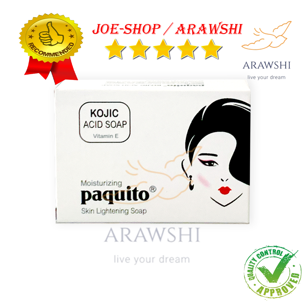 Sabun Paquito Kojic Acid 100 gr - Skin Lightening & Moisturizing Soap