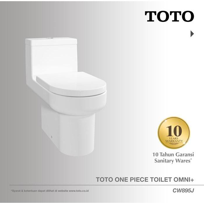 TOTO Closet CW895J | Closet Duduk - Kloset - Kloset Duduk - Standart