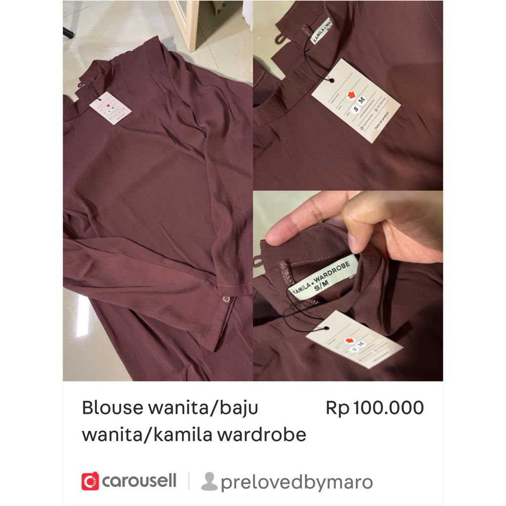 blouse kamila wardrobe