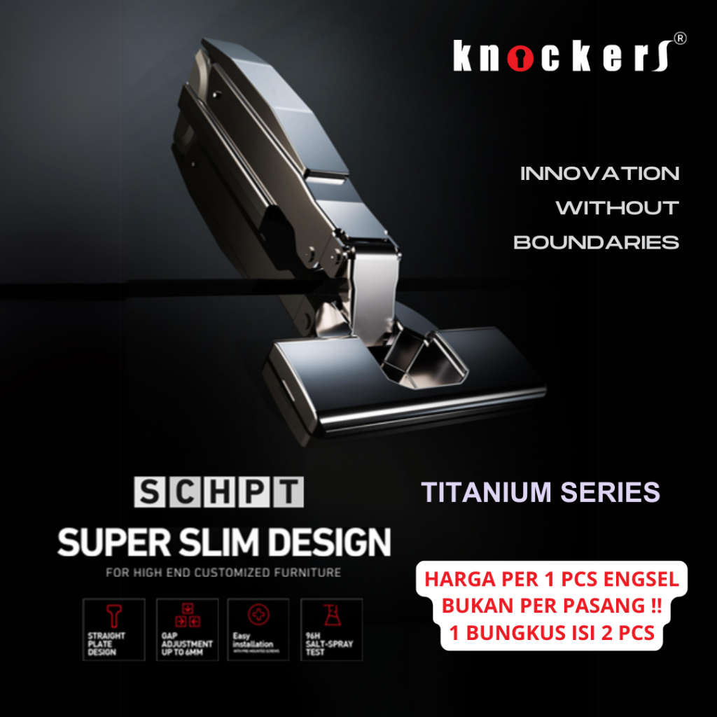 ENGSEL TITANIUM / SCHPT / KNOCKERS HARDWARE