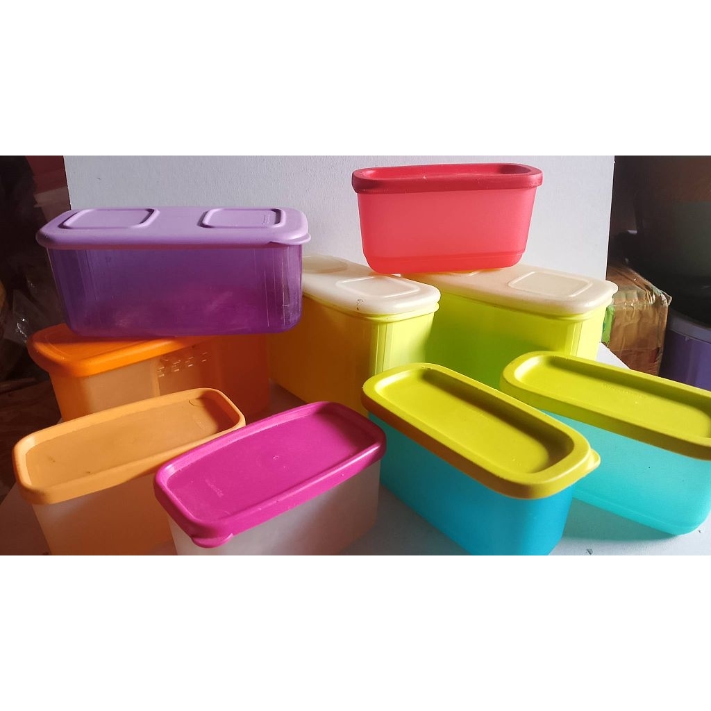 Tupperware second Petit/freezer/square mini dll.