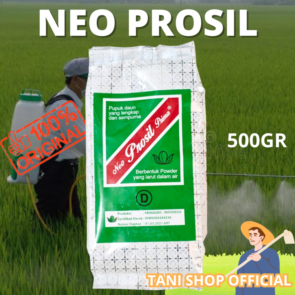 NEO PROSIL PRIMA DAUN 500 GRAM PUPUK DAUN LENGKAP PENYUBUR DAN PENINGKAT HASIL TANAMAN