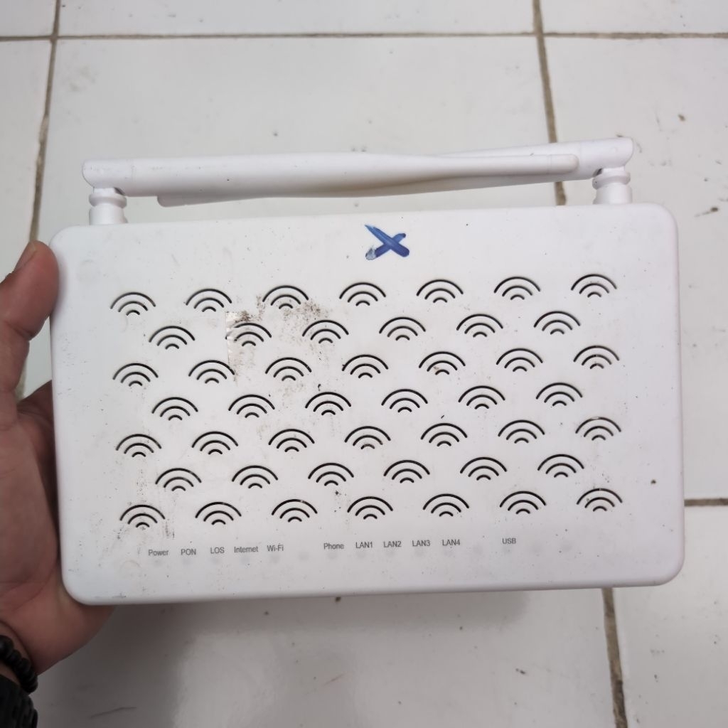 ROUTER RUSAK GPON ONT F660 PORT BIRU, UNIT ONLY