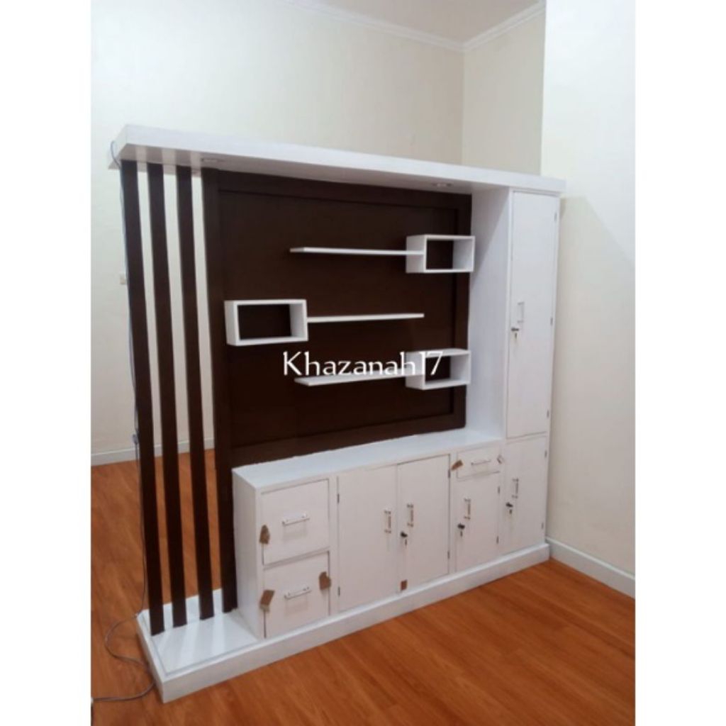 PARTISI DUA MUKA KAYU JATI