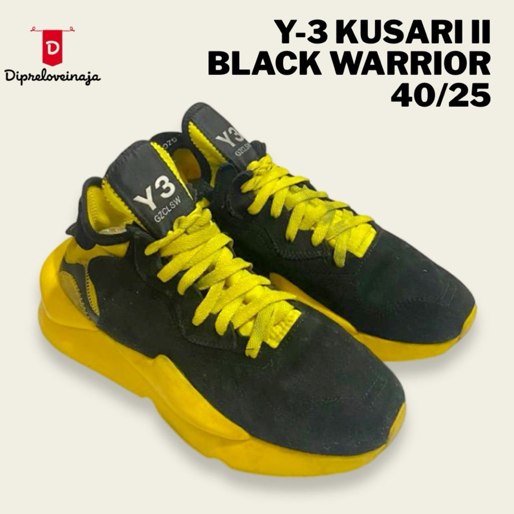 Y-3 KUSARI II BLACK WARRIOR PRELOVED DPLA0292