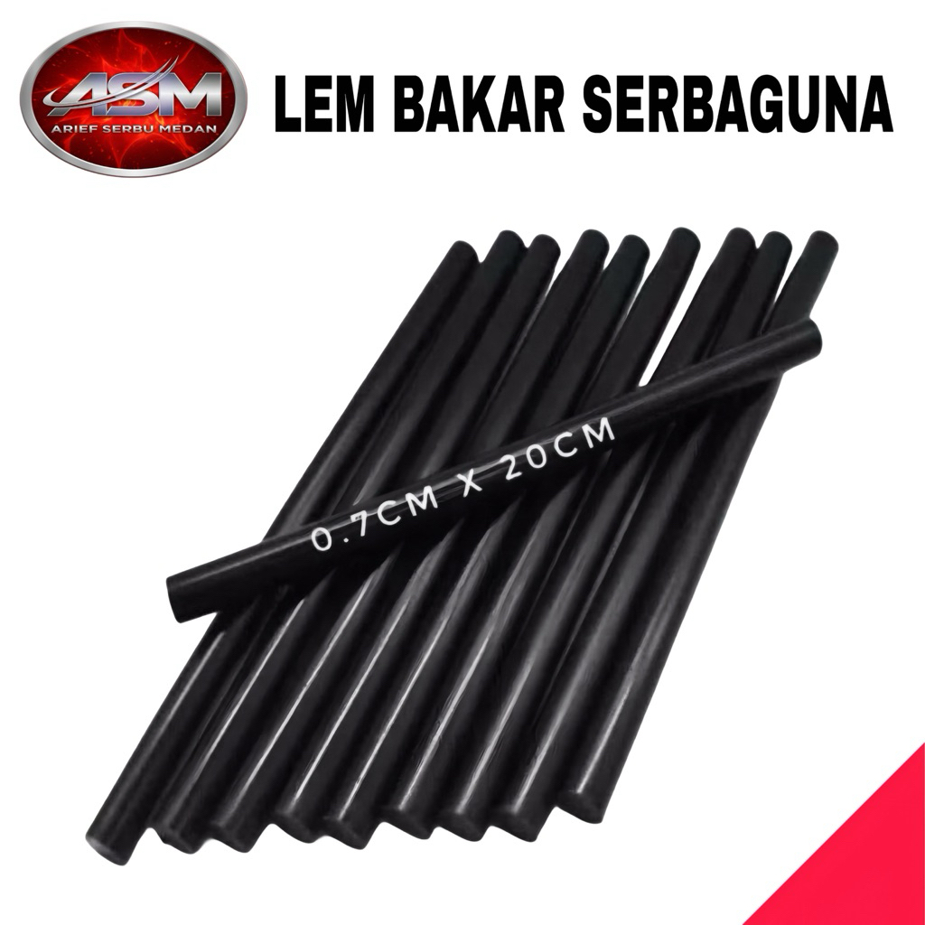 lem bakar hitam jerman / lem bakar ajaib serbaguna tambal ember