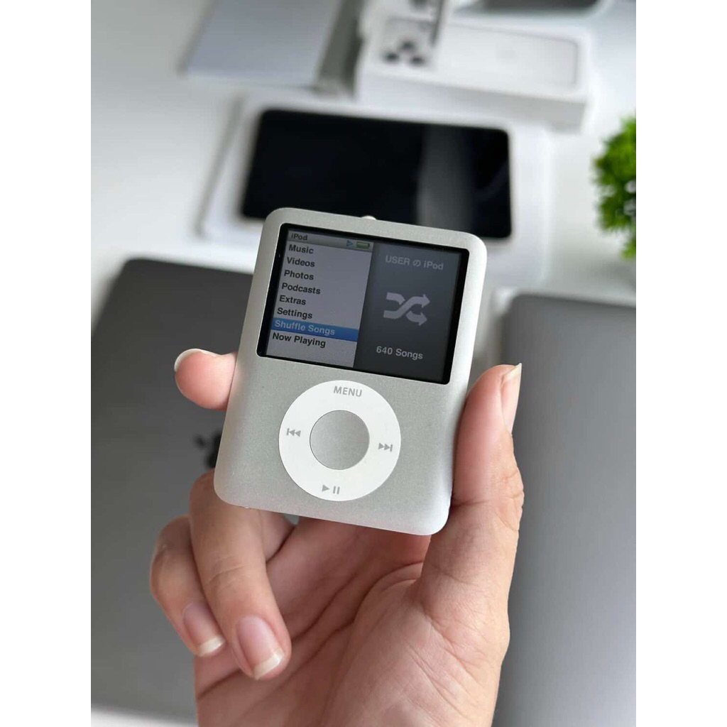 Ipod Nano 3 8gb Siver Ex Apple Japan
