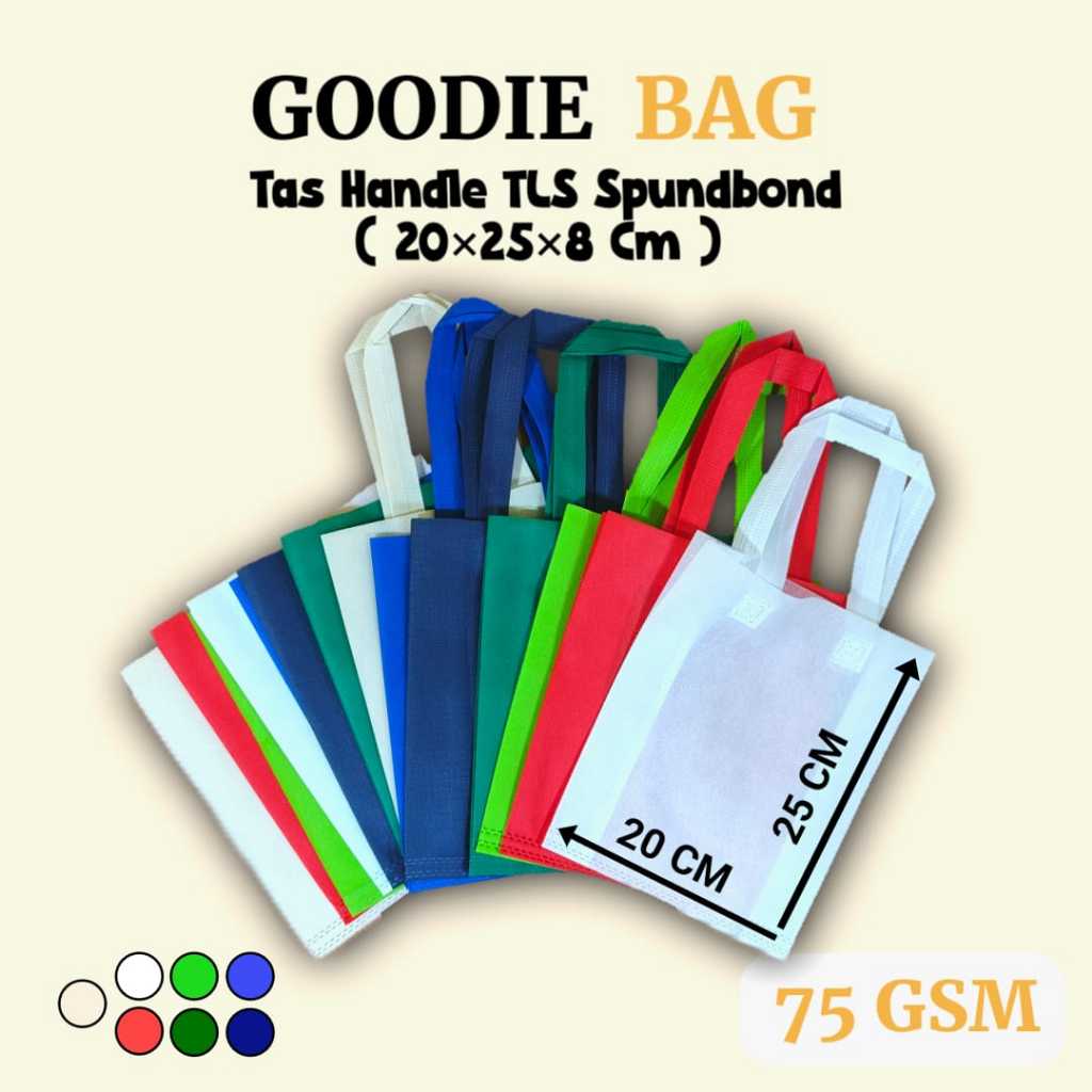 TLS20 Tas Spundbond Press 20x25x8 cm / Tas Belanja Murah