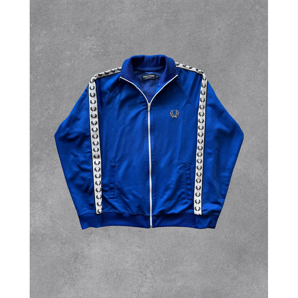 Tracktop Fred Perry Tapped Blue Elctric Original
