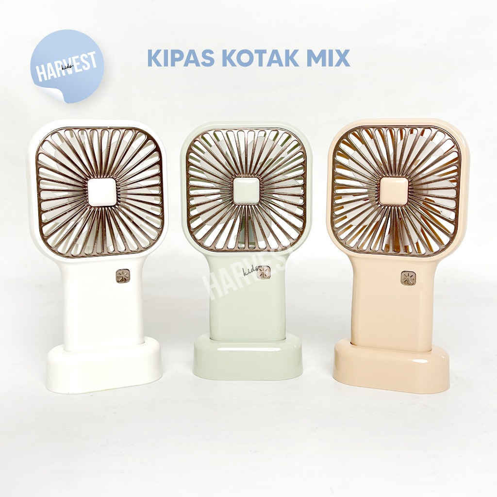 KIPAS ANGIN MINI / KIPAS MINI PORTABLE / KIPAS KOTAK MIX