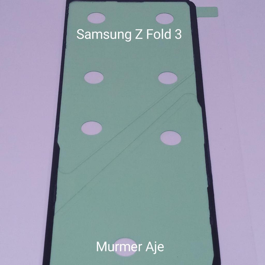 Sticker lem adhesive back cover tutup batre Samsung z fold 3 oem