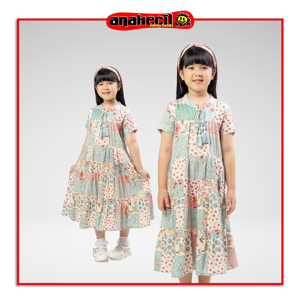 Anakecil Madison Mae Dress Anak Perempuan Corral Midi Dress