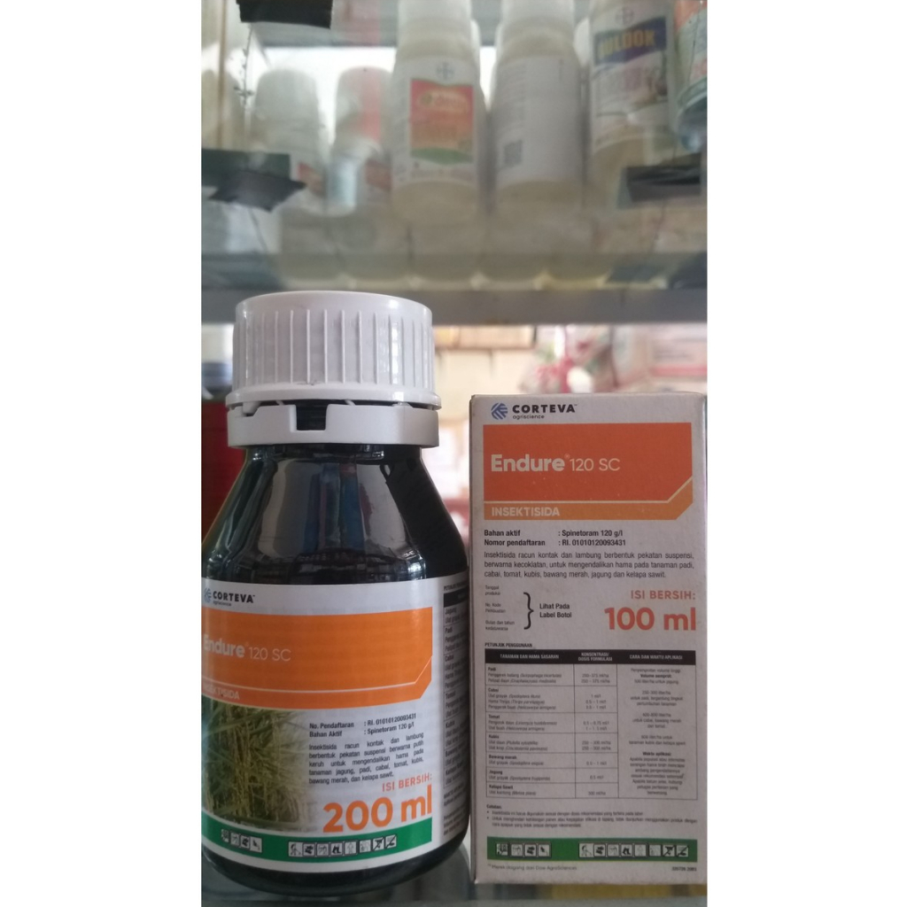 Insektisida ENDURE 120 SC 100ml 200ml- Obat Ulat Grayak, Thrips & Penggerek Batang - Insektisida Sis