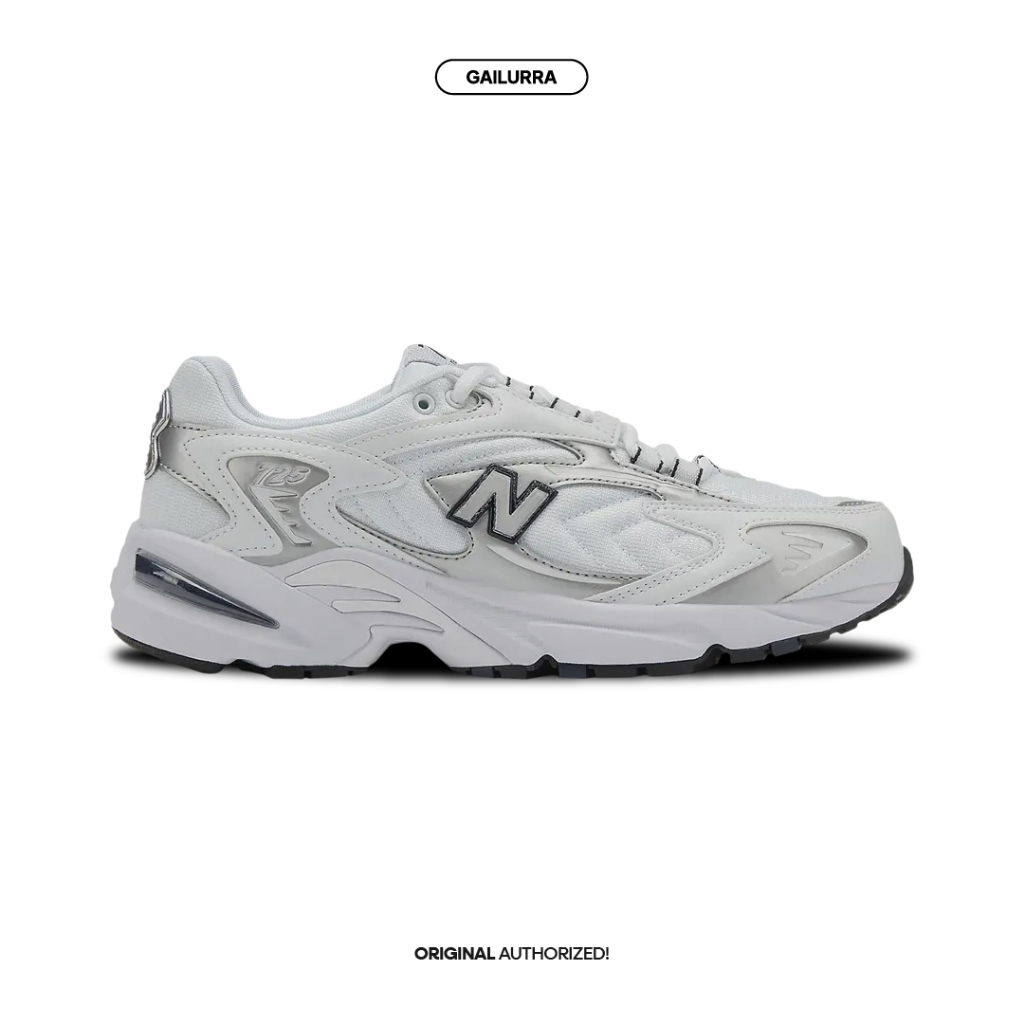 New Balance 725 Metallic Silver White Original