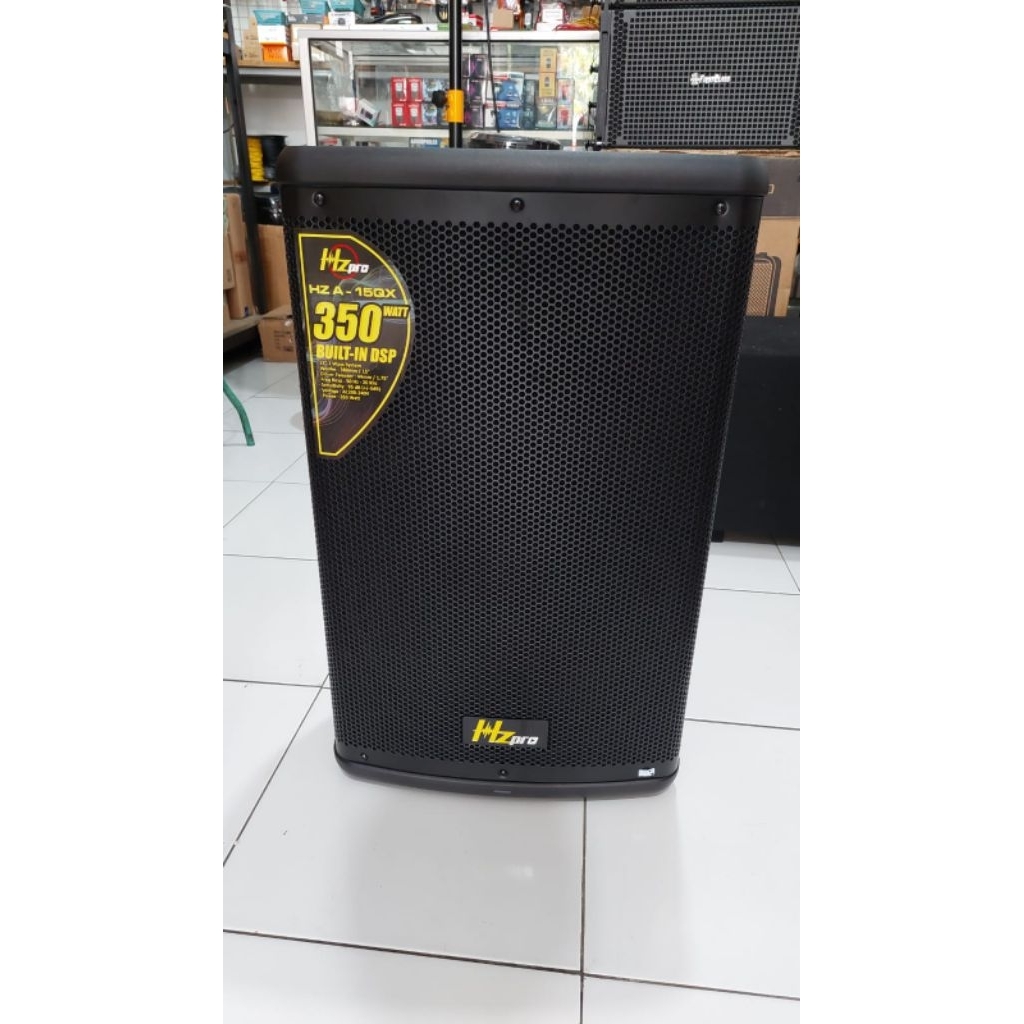 active speaker 15 inch HZ Pro A 15QX original speaker aktif HZ Pro 15 inch