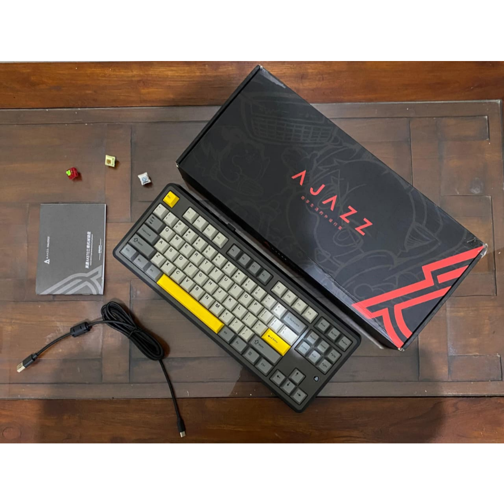 Keyboard Ajazz AK870 TKL Ajazz Non SC  - Starry Night