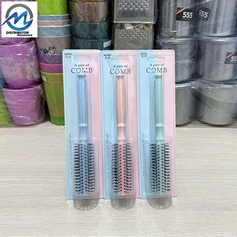 Sisir Blow Rambut / Sisir Gulung Rambut / Sisir Blow Styling Rambut Aishu