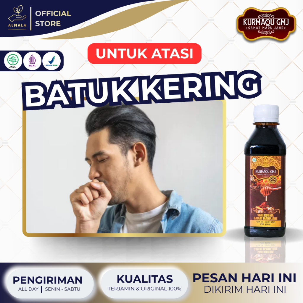 Obat Batuk Kering, Batuk Berdahak, Berdarah, Madu Penghilang Dahak, Tb Paru - Kurmaqu GMJ