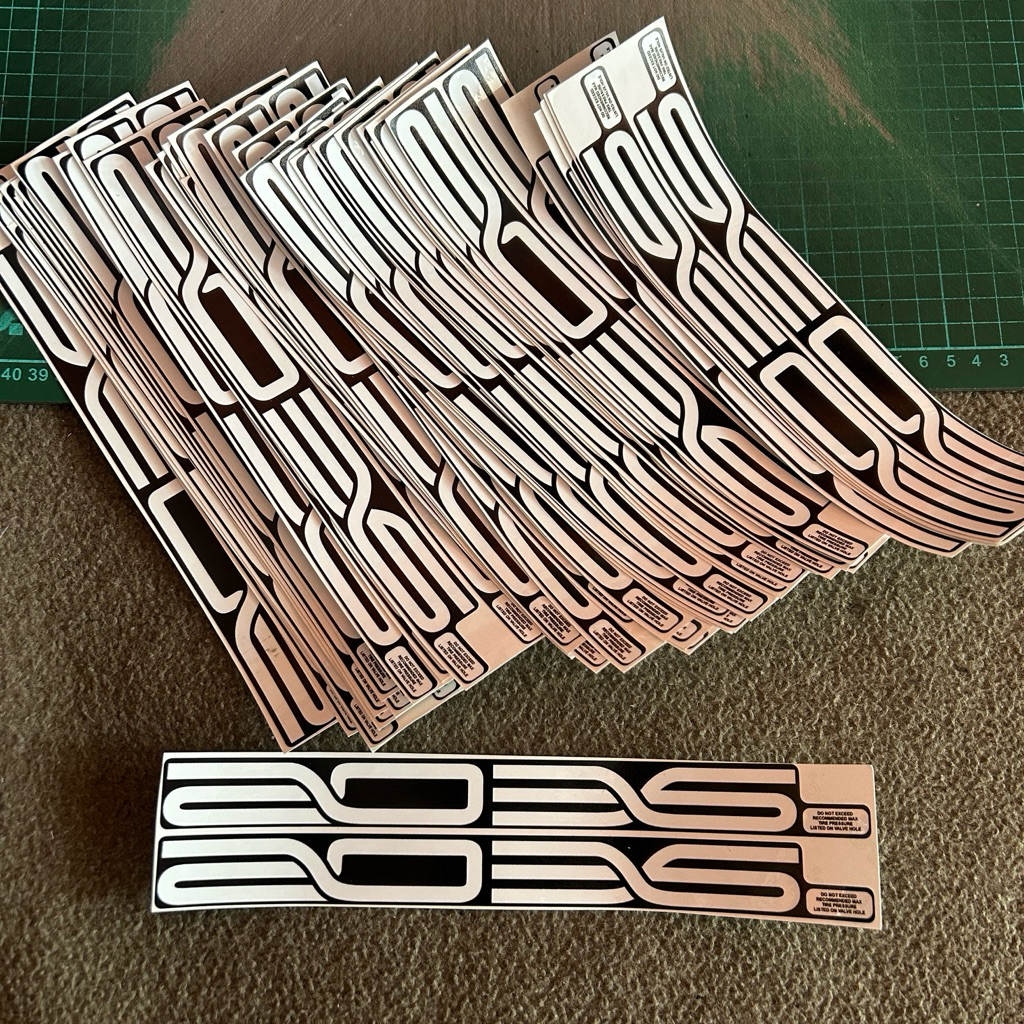 stiker velg EDGE rims stiker onthel sepeda