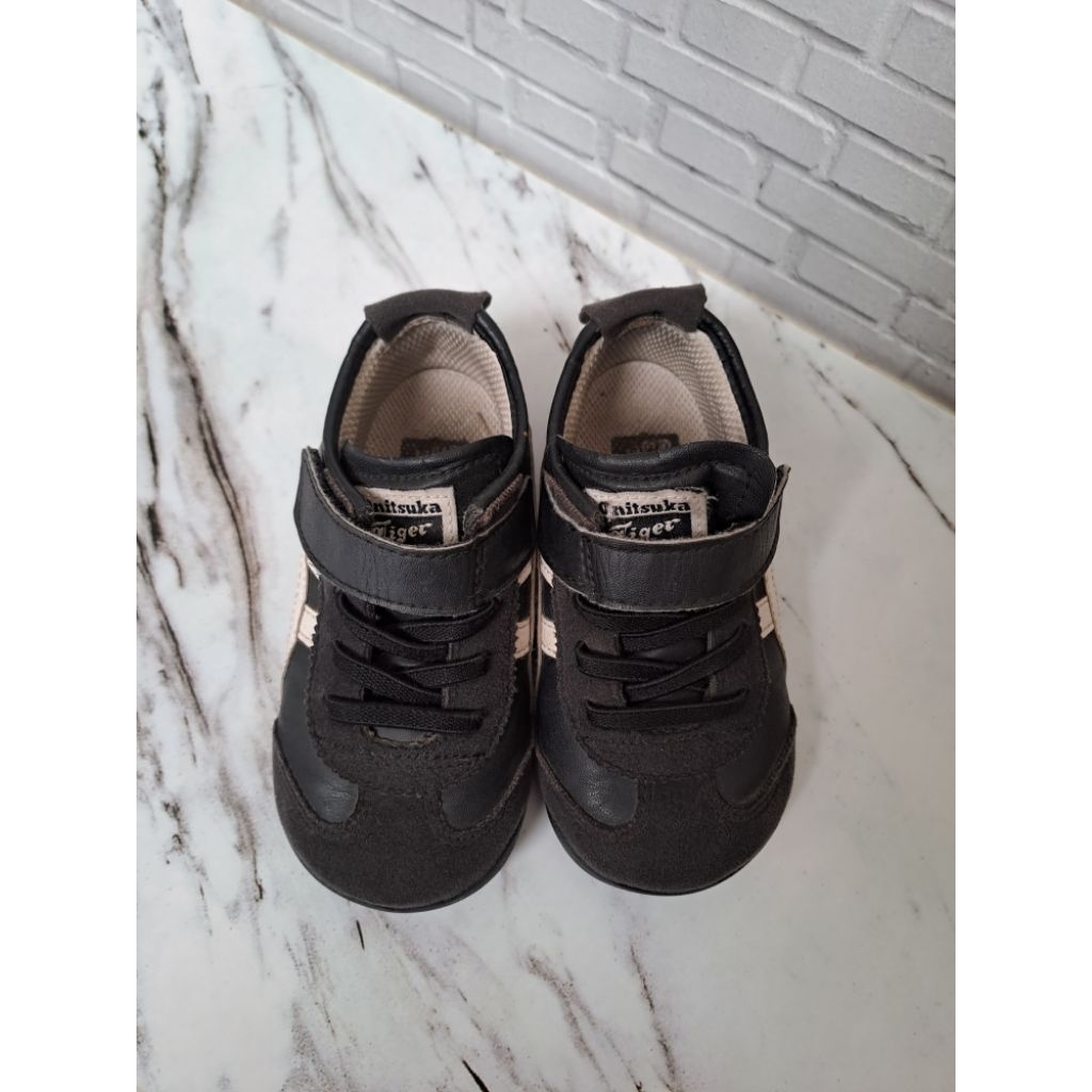 Onitsuka Tiger Kids Black White Original