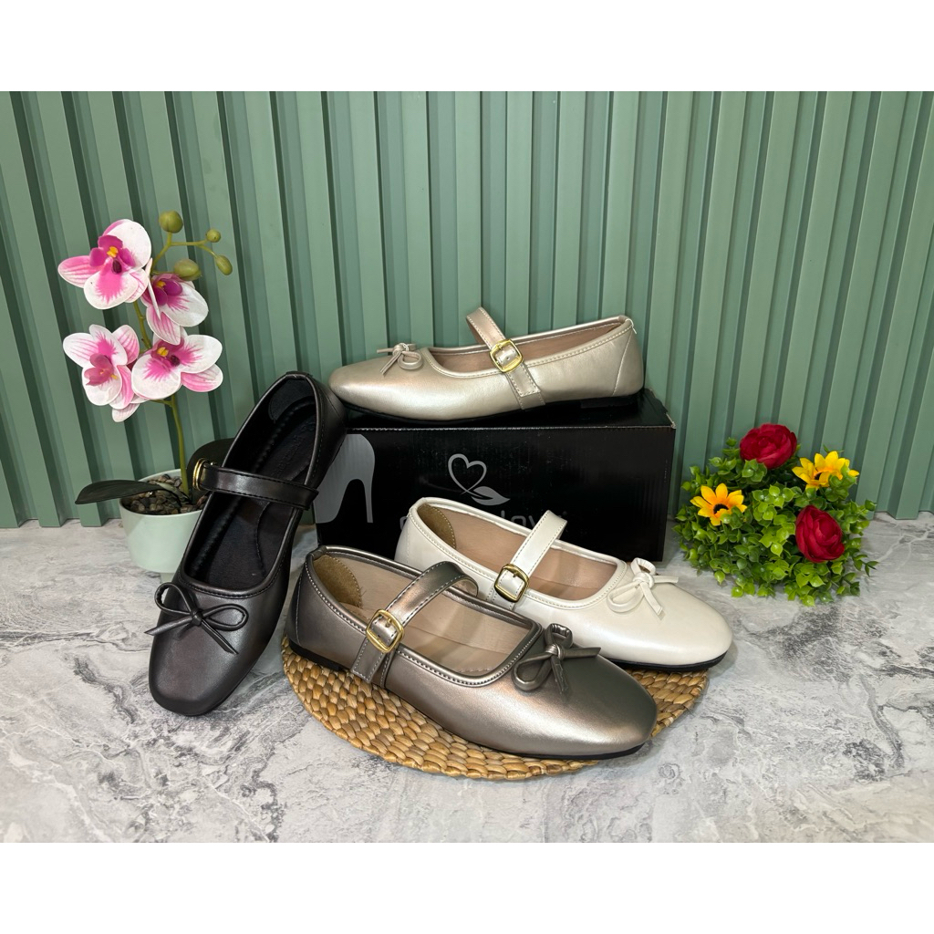 Flatshoes Green Love