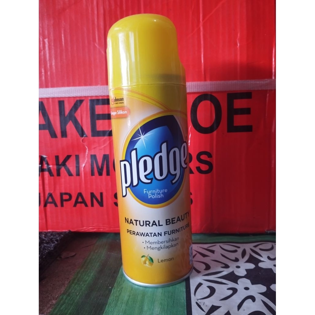 pledge pengkilap motor furniture 330gram 160gram