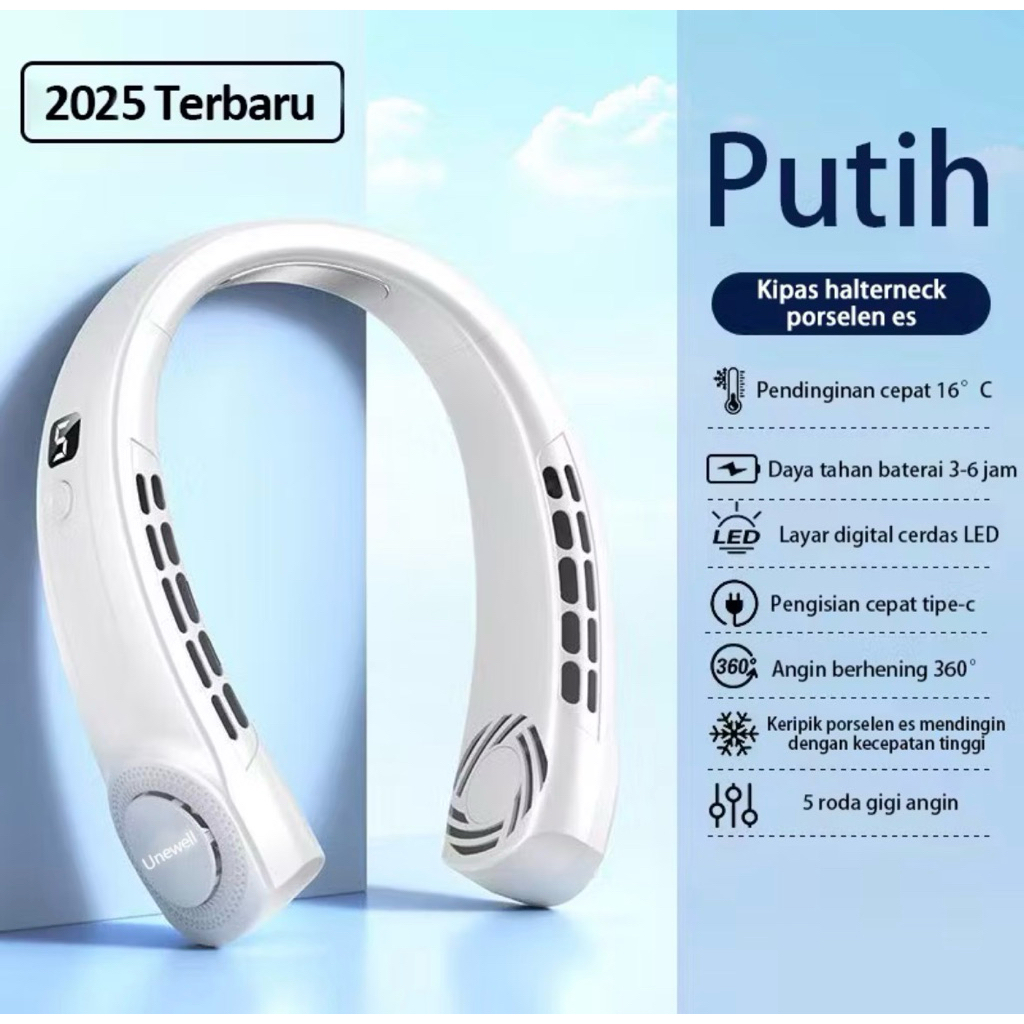 kipas angin portable 50000 mah