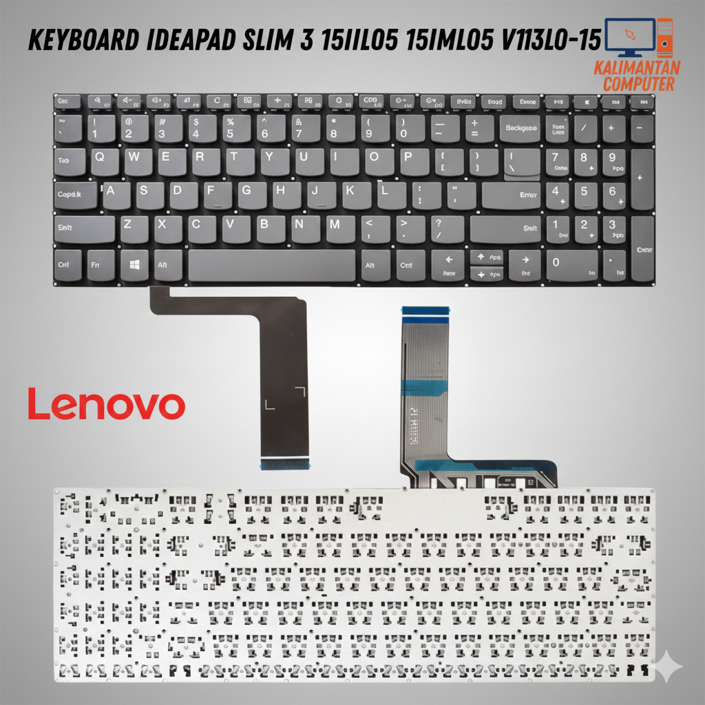 KEYBOARD LENOVO IDEAPAD SLIM 3 15iiL05 15iML05 15iTL6 V130-15 15.6INCH