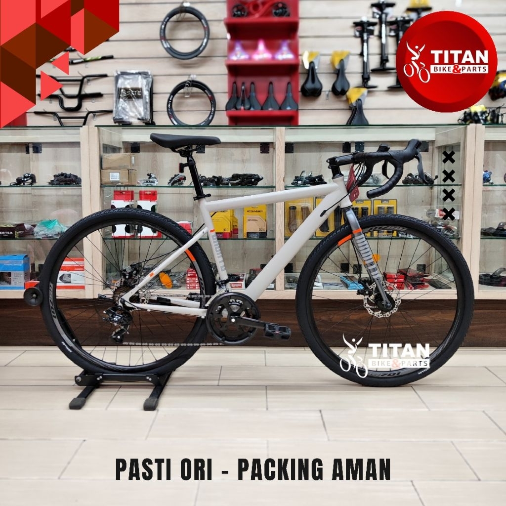 SEPEDA 700 GRAVEL POLICE TORONTO ( LIGHT GREY )