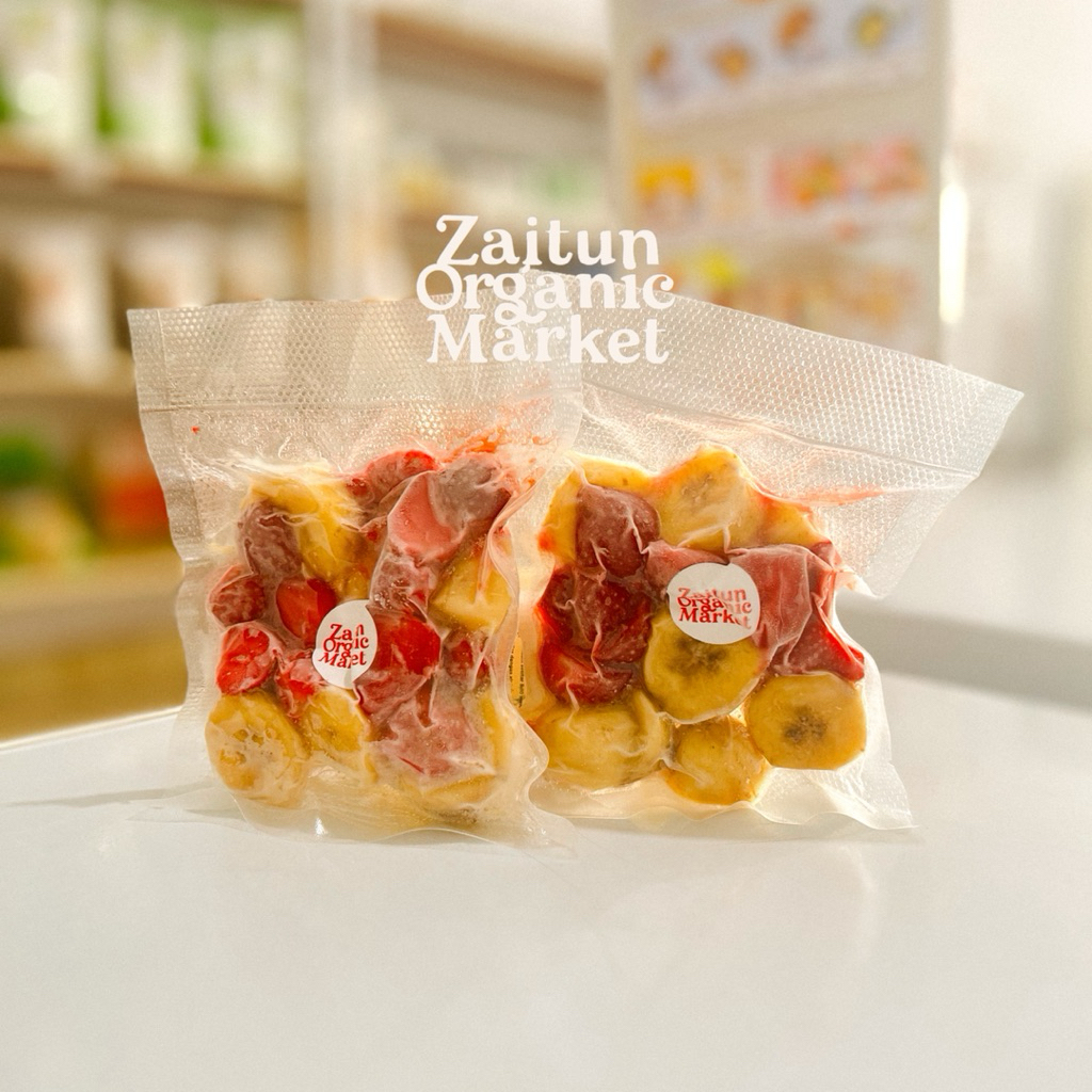 Smoothies banna berry | Smoothies | Juice buah | Pisang merah | strawberry