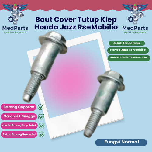 Baut Bolt Cover Tutup Klep Honda Jazz RS Ge 8/ New City Gm2 / Mobilio / BRV / HRV / Brio /  Freed