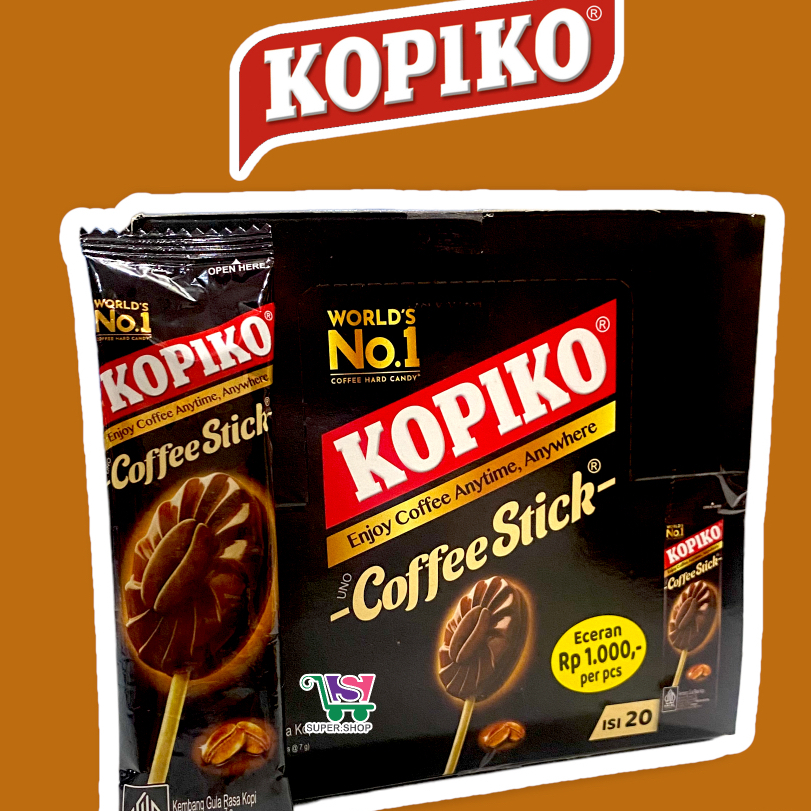 PERMEN KOPIKO COFFEE STICK BOX ISI 20 PCS