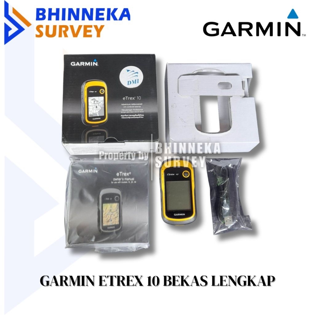 Gps Garmin Etrex 10 Second Komplite
