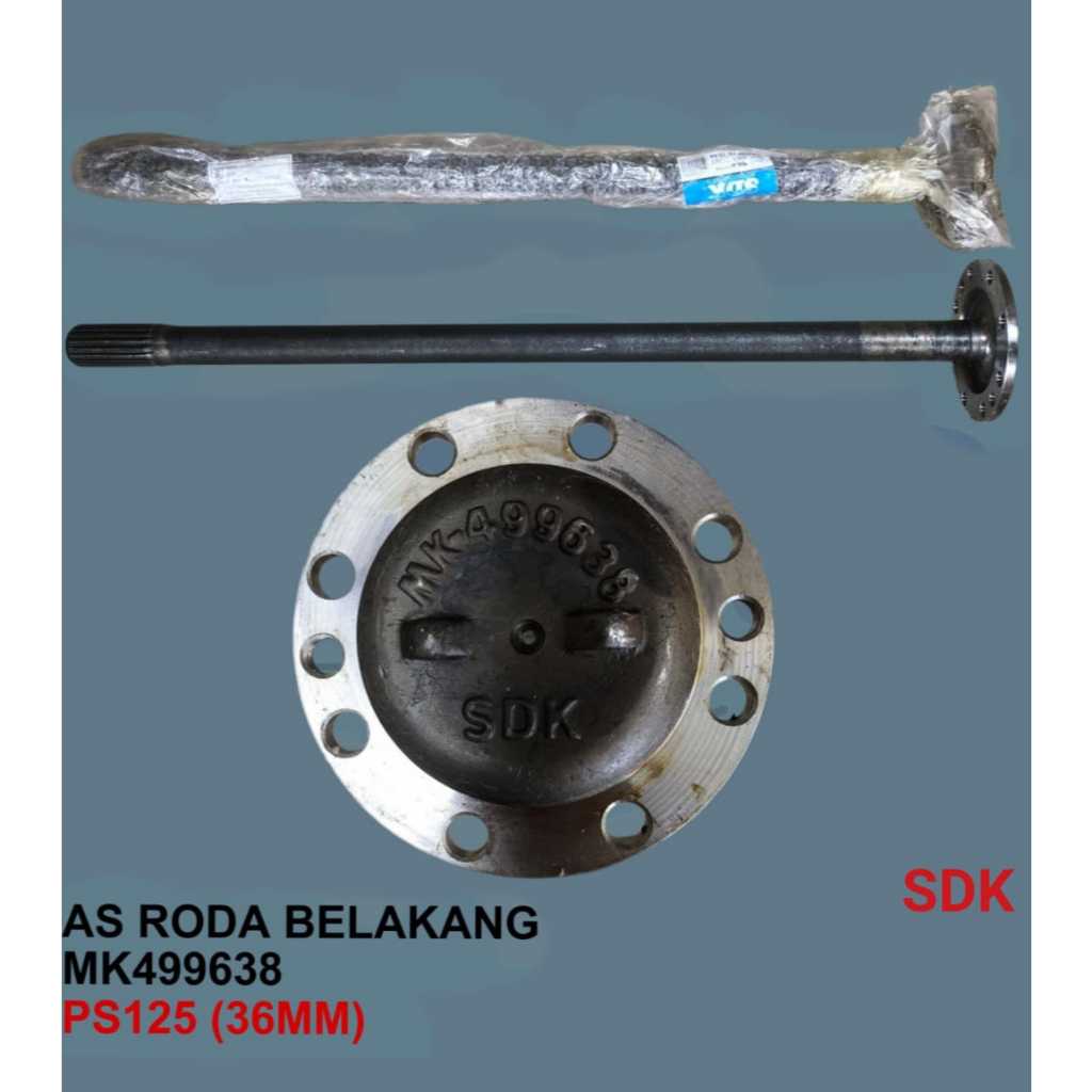 AS RODA BELAKANG PS125 (36MM) MK499638 SDK
