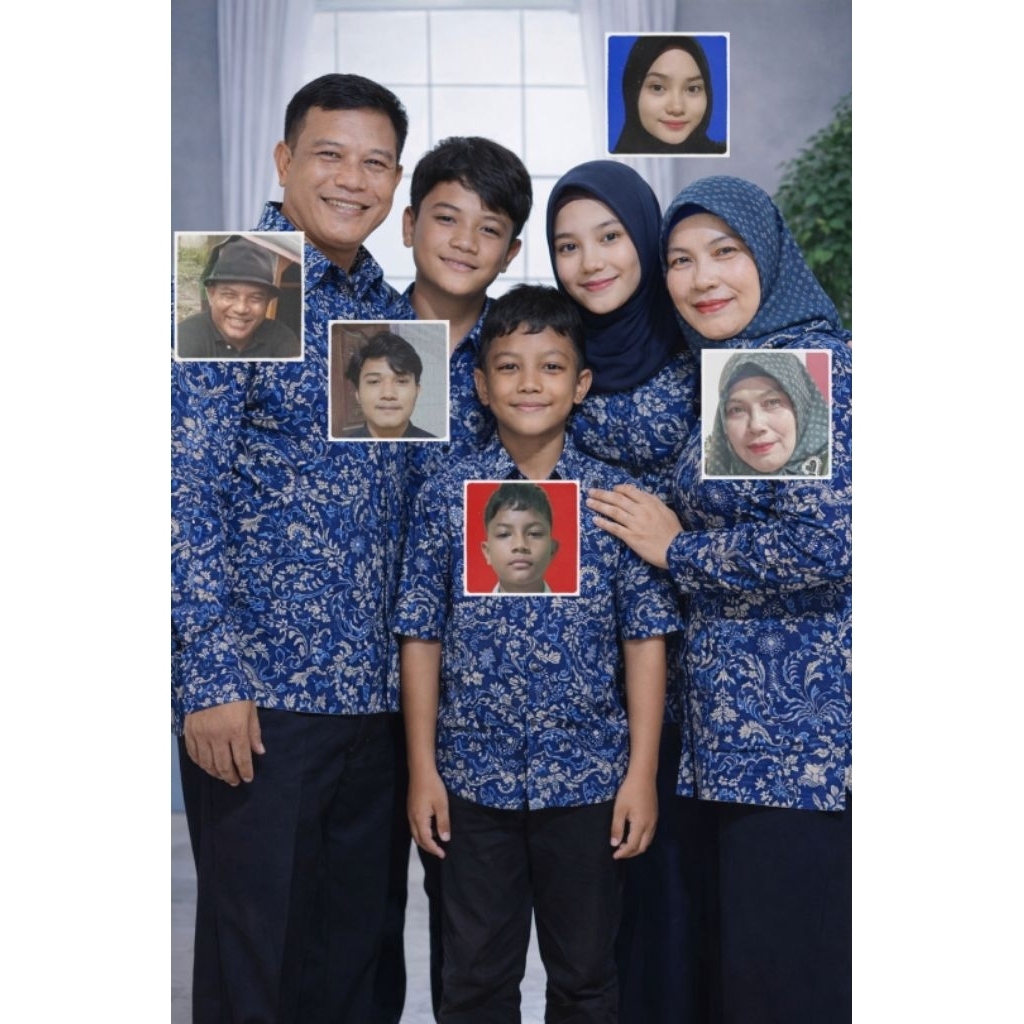 PRO EDIT FOTO KELUARGA | EDIT MENGGABUNGKAN FOTO TERPISAH
