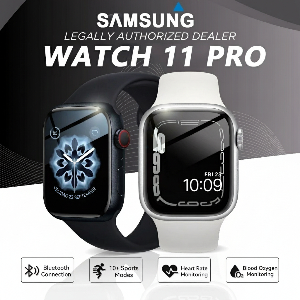 [COD] ORI Samsung Smartwatch Watch 11 Jam Pintar Olahraga Bluetooth Smart Watch Pintar Wanita Tahan 