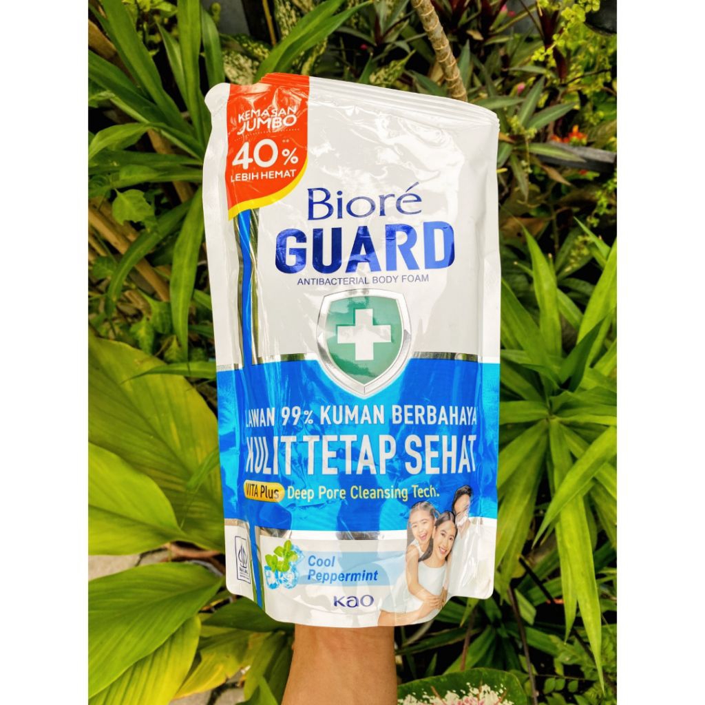 Biore Guard Body Wash Cool Peppermint 800ml