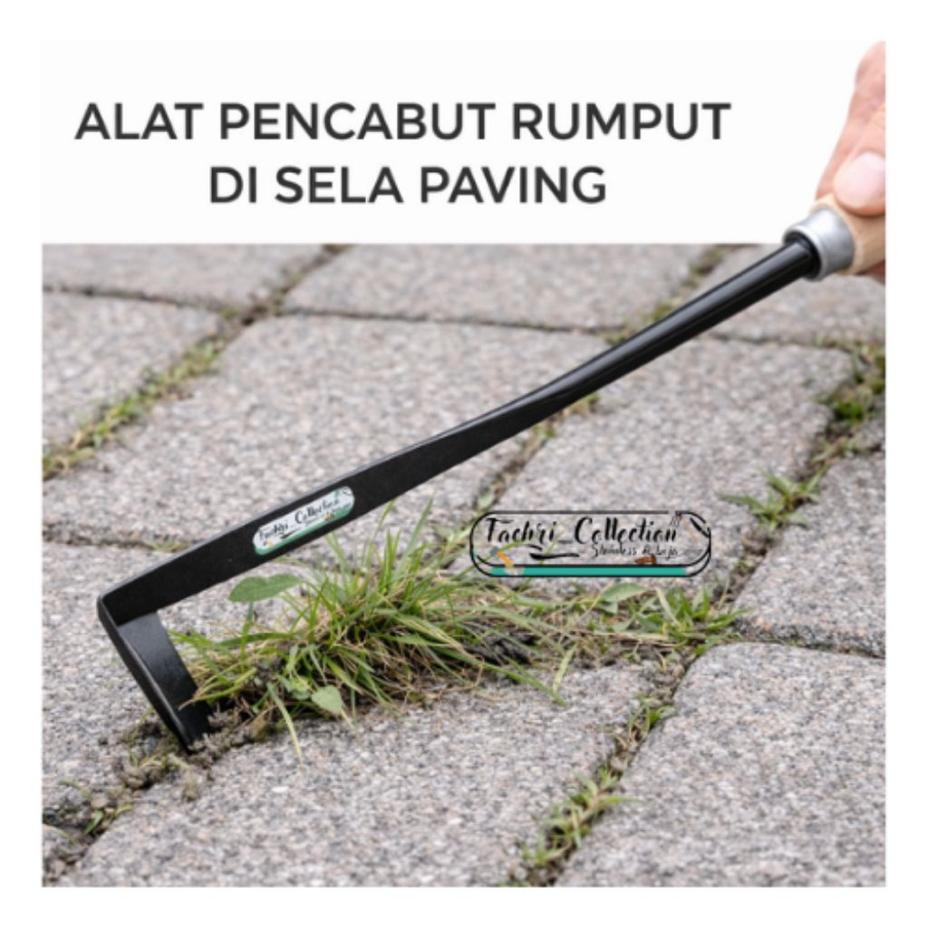 alat pencabut rumput di sela paving / pencabut rumput paving halaman rumah taman / alat berkebun