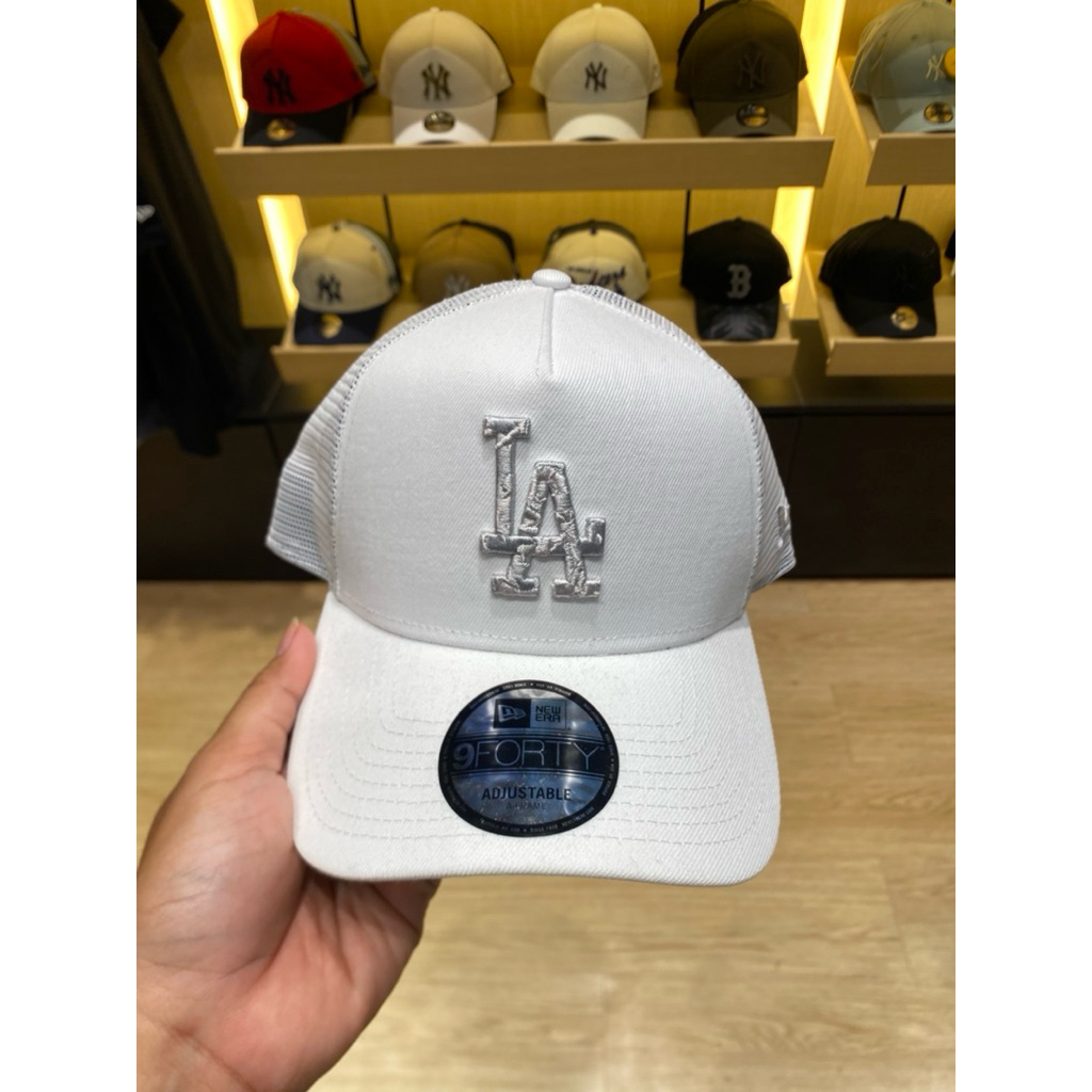 Topi New Era 940 A Frame Losdod White Trucker