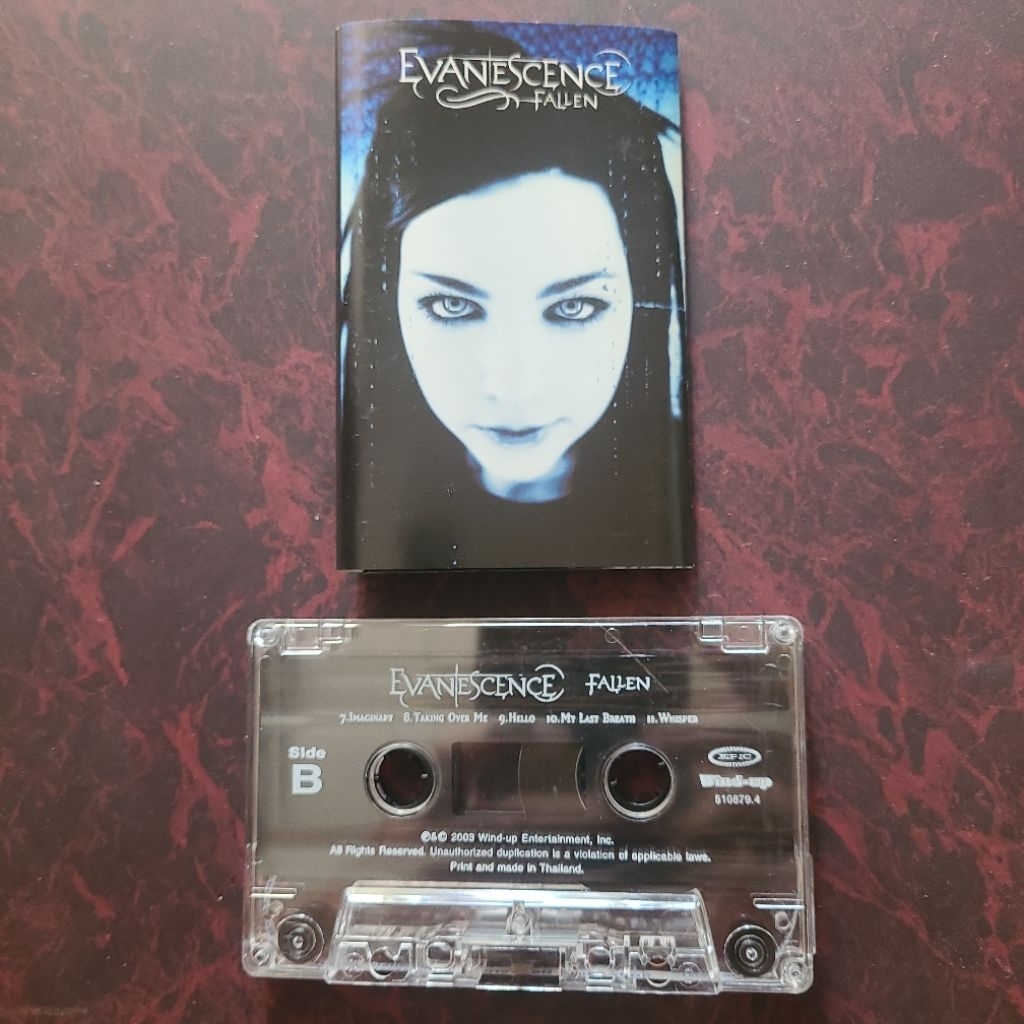 EVANESCENCE - FALLEN KASET PITA ORIGINAL IMPORT THAILAND MULUS