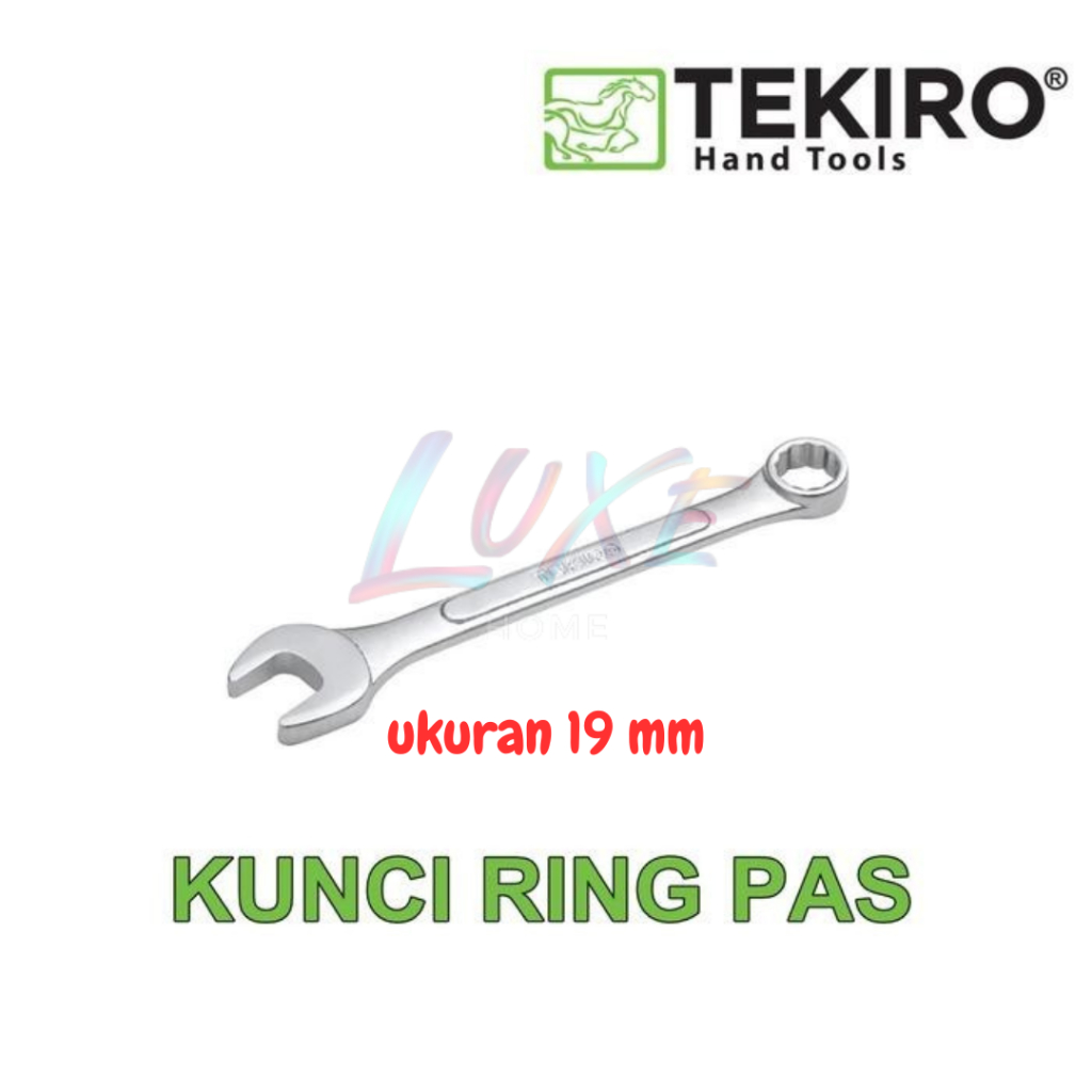 Kunci Ring Pas Tekiro 19 mm Combination Wrench