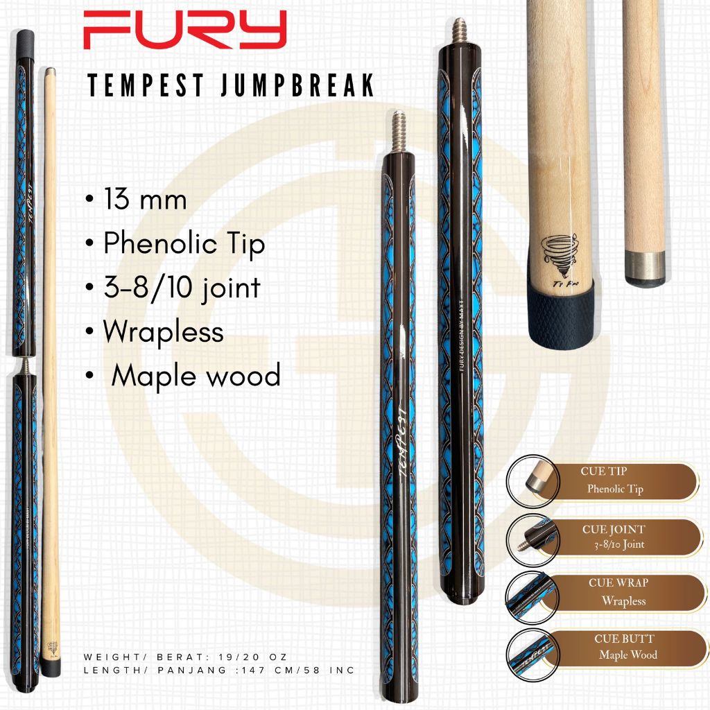 Jump Break Fury Tempest  New