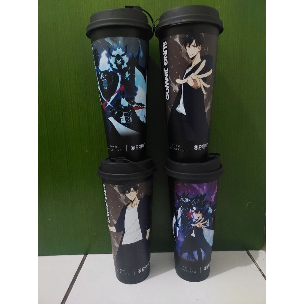 Tumbler/Cup Solo Leveling x Point Coffee