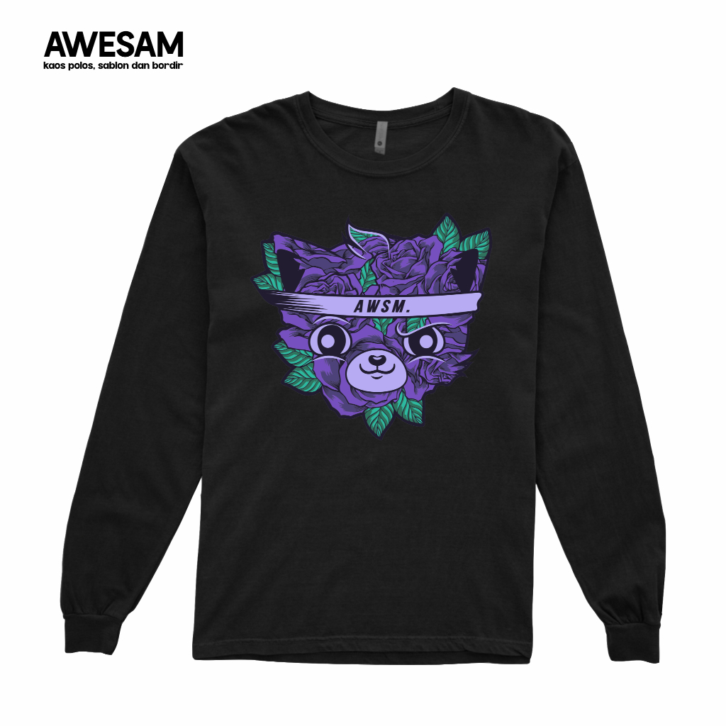 [ TERBARU ] KAOS SABLON AWESAM DISTRO - 017